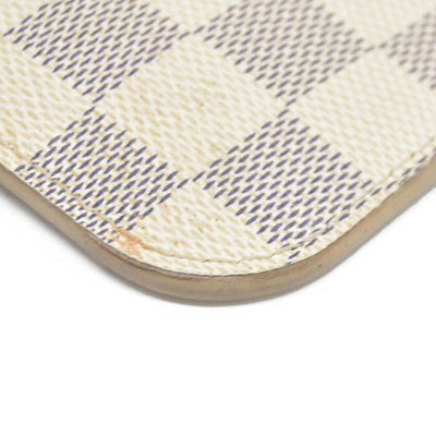 $2200 Louis Vuitton  Damier Azur Neverfull MM GM Pochette