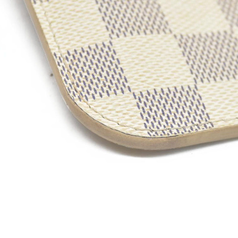 $2200 Louis Vuitton  Damier Azur Neverfull MM GM Pochette