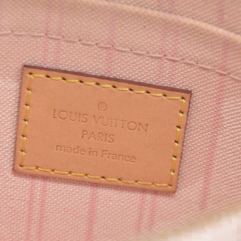 $2200 Louis Vuitton  Damier Azur Neverfull MM GM Pochette