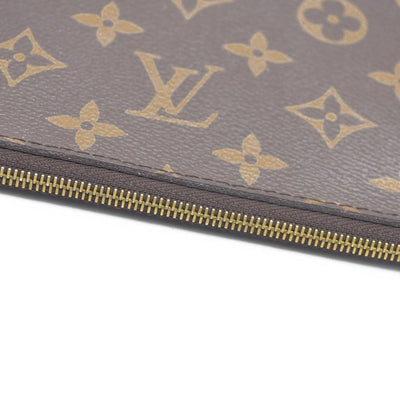 $2170 Louis Vuitton 2021 LV Monogram Neverfull MM Pochette