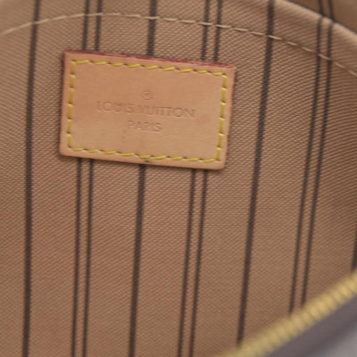 $2170 Louis Vuitton 2021 LV Monogram Neverfull MM Pochette