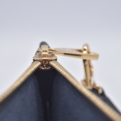 Louis Vuitton Black Empreinte Giant Neverfull Pouch RFID
