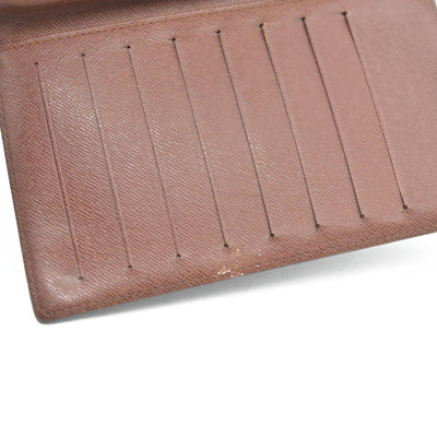 Louis Vuitton Monogram Pochette Passeport Trifold Wallet Brown CA0065