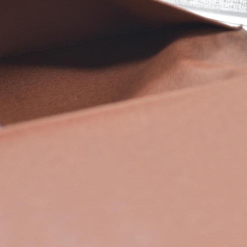 Louis Vuitton Monogram Pochette Passeport Trifold Wallet Brown CA0065
