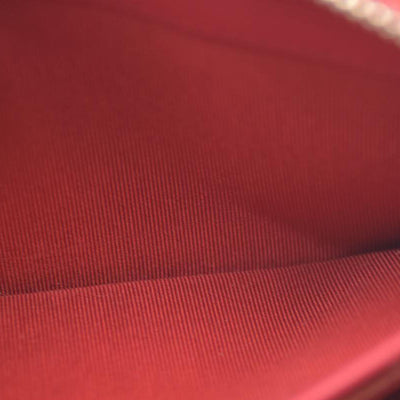 CHANEL Quilted Matelasse CC Logo Lambskin Zip Around Long Wallet Pink