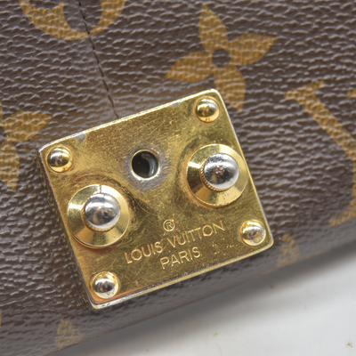 $1140 2015 Louis Vuitton Monogram Pallas Wallet Aurore SN1125
