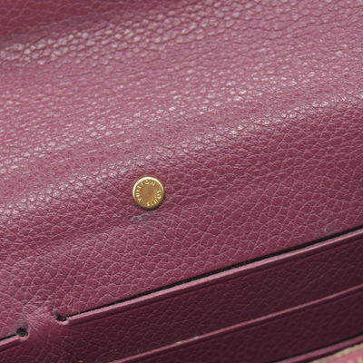 $1140 2015 Louis Vuitton Monogram Pallas Wallet Aurore SN1125