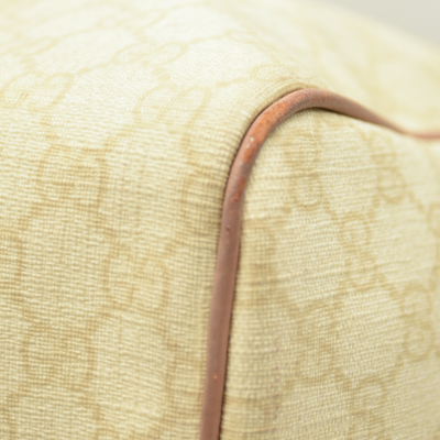 Gucci  GG Plus Monogram Web Stripe Medium Joy Boston Pink