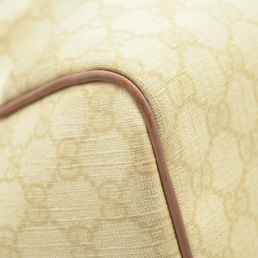 Gucci  GG Plus Monogram Web Stripe Medium Joy Boston Pink