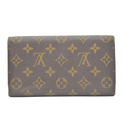 Louis Vuitton Monogram Porte Tresor International Trifold Long Wallet TH0026