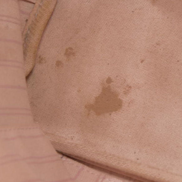 $2200 Louis Vuttion Damier Azur Neverfull MM Rose Ballerine