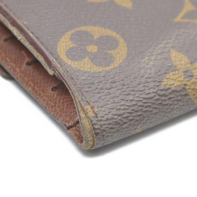 Louis Vuitton Monogram Porte Tresor International Trifold Long Wallet TH0026