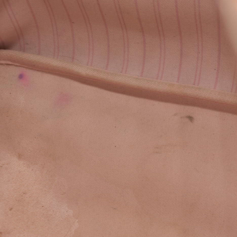 $2200 Louis Vuttion Damier Azur Neverfull MM Rose Ballerine