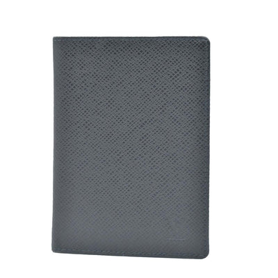 $520 LOUIS VUITTON Taiga Leather Pocket Organizer Ardoise CONSIGNMENT