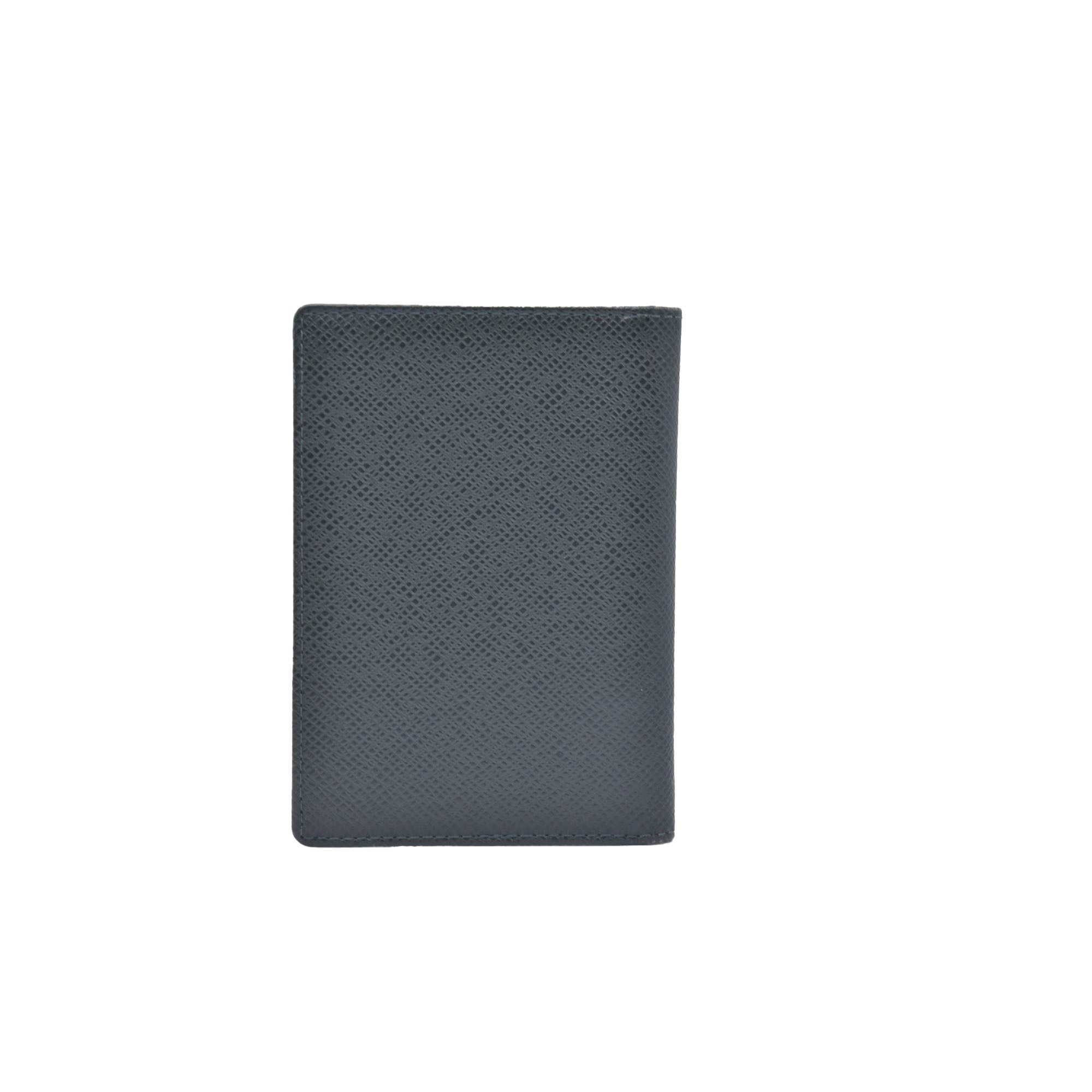 $520 LOUIS VUITTON Taiga Leather Pocket Organizer Ardoise CONSIGNMENT