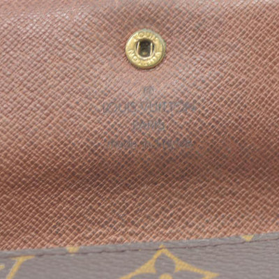 Louis Vuitton Monogram Porte Tresor International Trifold Long Wallet TH0026