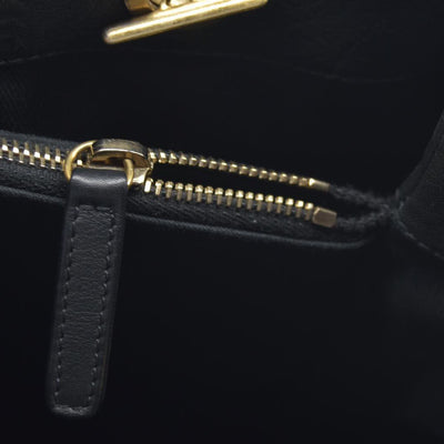 $4500 Chanel Large Surpique Chevron Tote