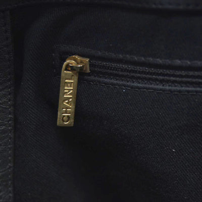 $4500 Chanel Large Surpique Chevron Tote