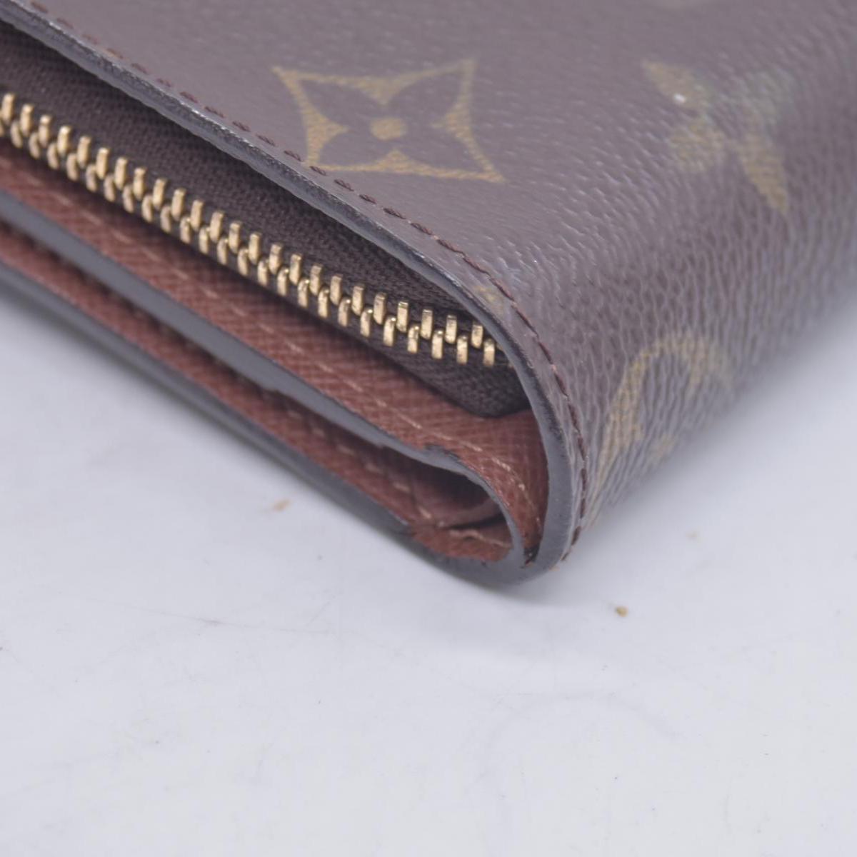 $620 LOUIS VUITTON Monogram Compact Zip Wallet CONSIGNMENT