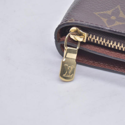 $620 LOUIS VUITTON Monogram Compact Zip Wallet CONSIGNMENT