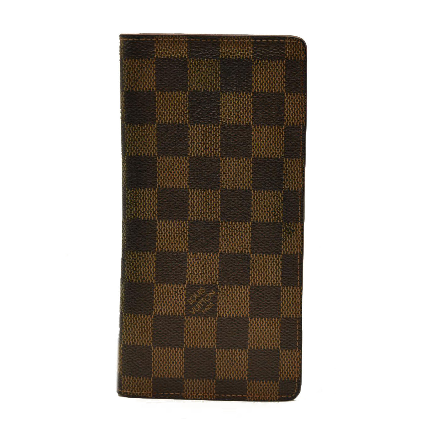 Louis Vuitton  Damier Ebene Porte-Cartes Credit Yen Checkbook Wallet