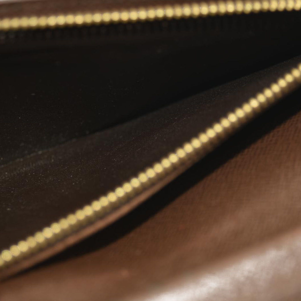 Louis Vuitton  Damier Ebene Porte-Cartes Credit Yen Checkbook Wallet