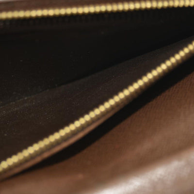 Louis Vuitton  Damier Ebene Porte-Cartes Credit Yen Checkbook Wallet