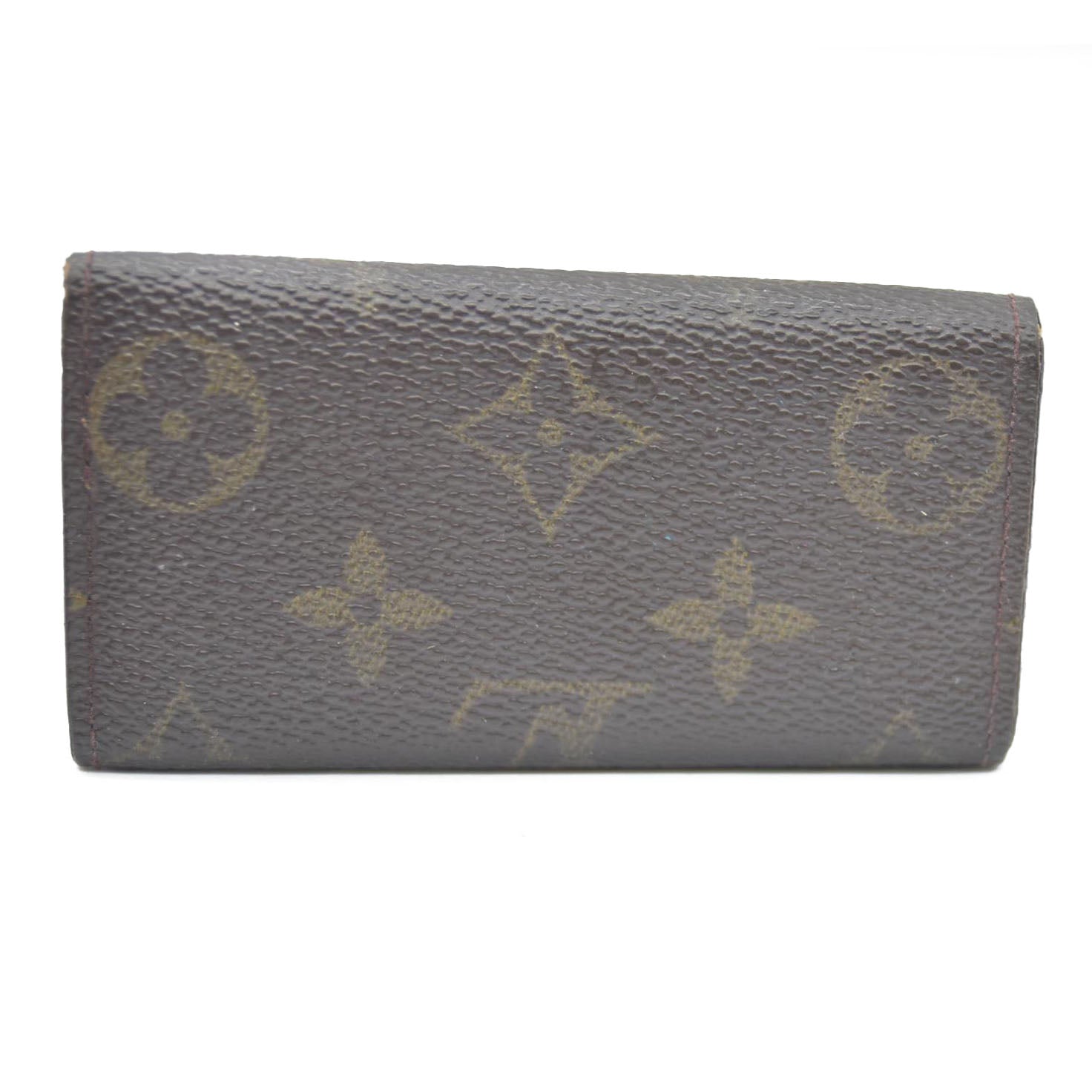 Louis Vuitton Monogram Multicles 4 Ring Key Case Brown RA0091