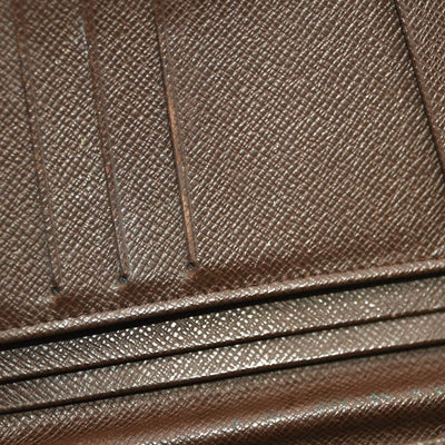 Louis Vuitton  Damier Ebene Porte-Cartes Credit Yen Checkbook Wallet