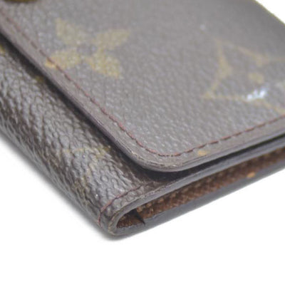 Louis Vuitton Monogram Multicles 4 Ring Key Case Brown RA0091