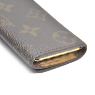Louis Vuitton Monogram Multicles 4 Ring Key Case Brown RA0091