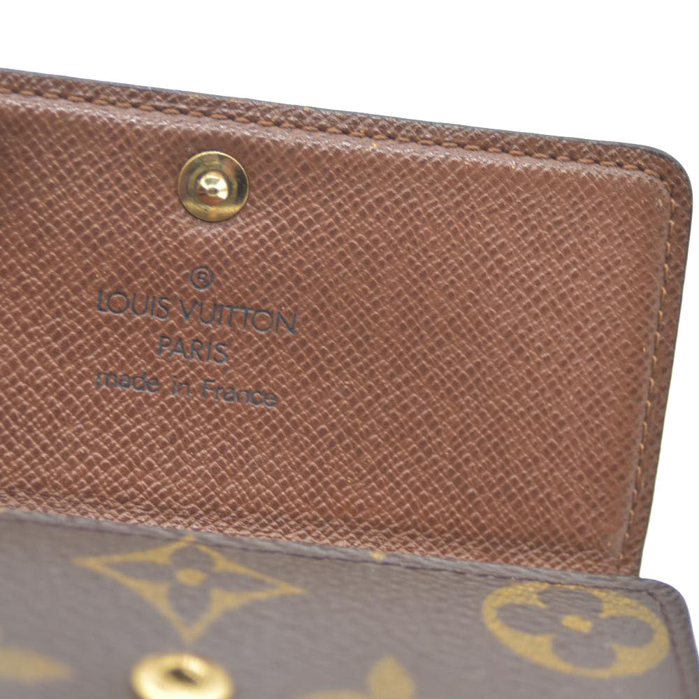 Louis Vuitton Monogram Multicles 4 Ring Key Case Brown RA0091