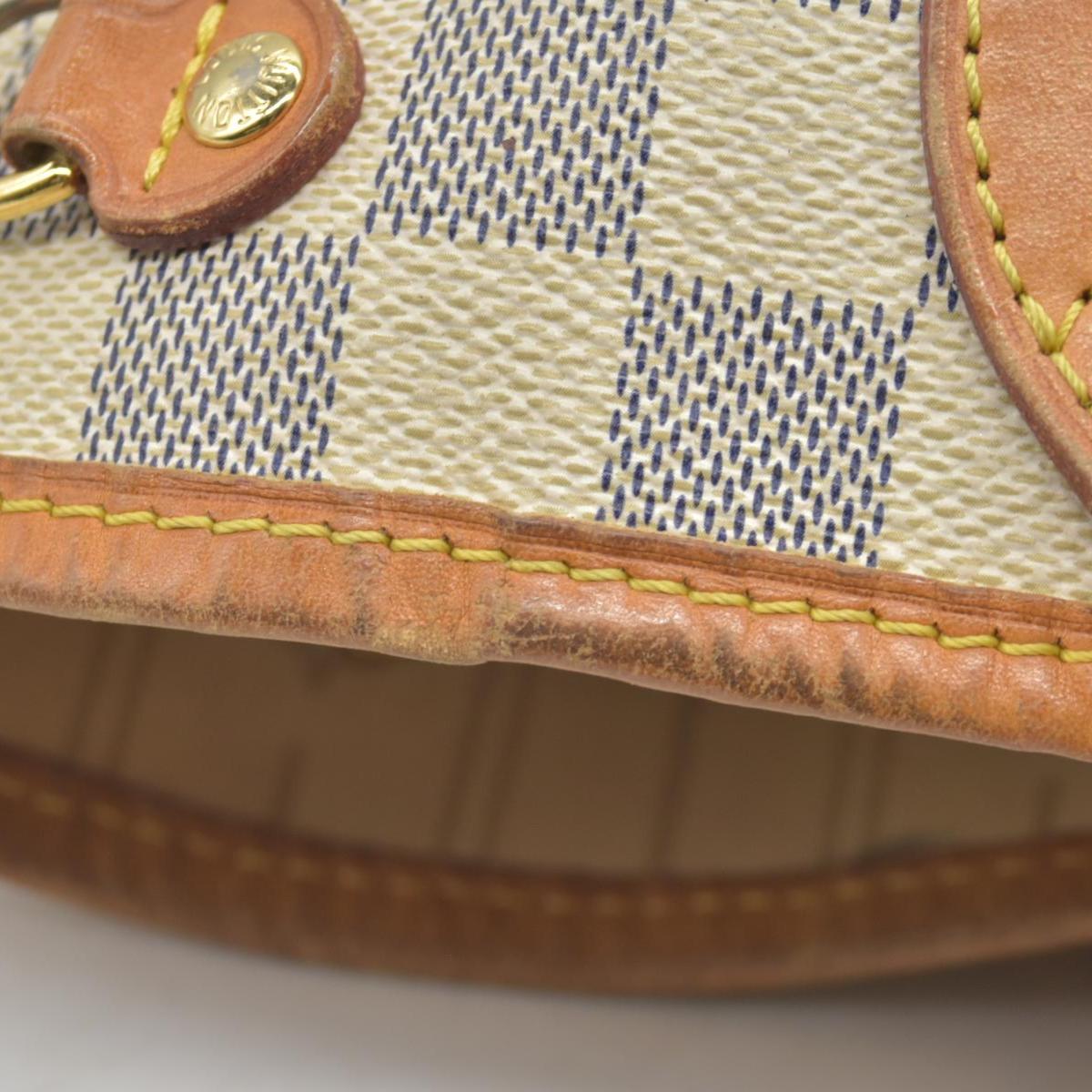 $2100 Louis Vuitton Damier Azur Neverfull PM