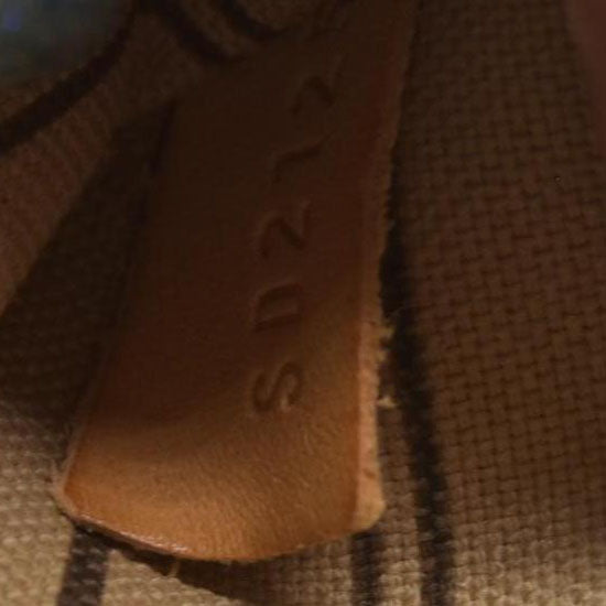 $2170 Louis Vuitton Monogram Neverfull MM SD2125