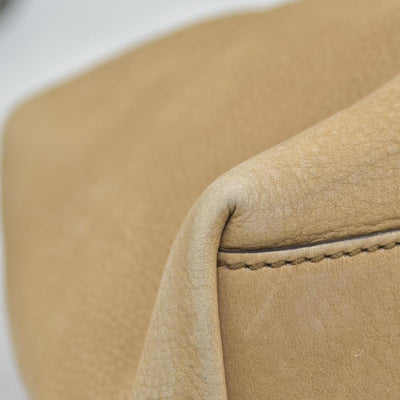 Gucci Pebbled Calfskin Large Soho Chain Shoulder Bag Nude