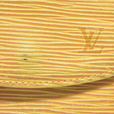 Louis Vuitton Epi Porte Mannaie Simple Leather Coin Purse Wallet Yellow CA1907