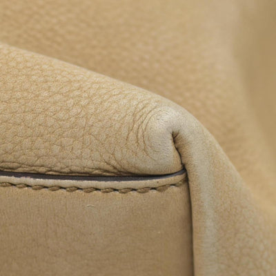 Gucci Pebbled Calfskin Large Soho Chain Shoulder Bag Nude