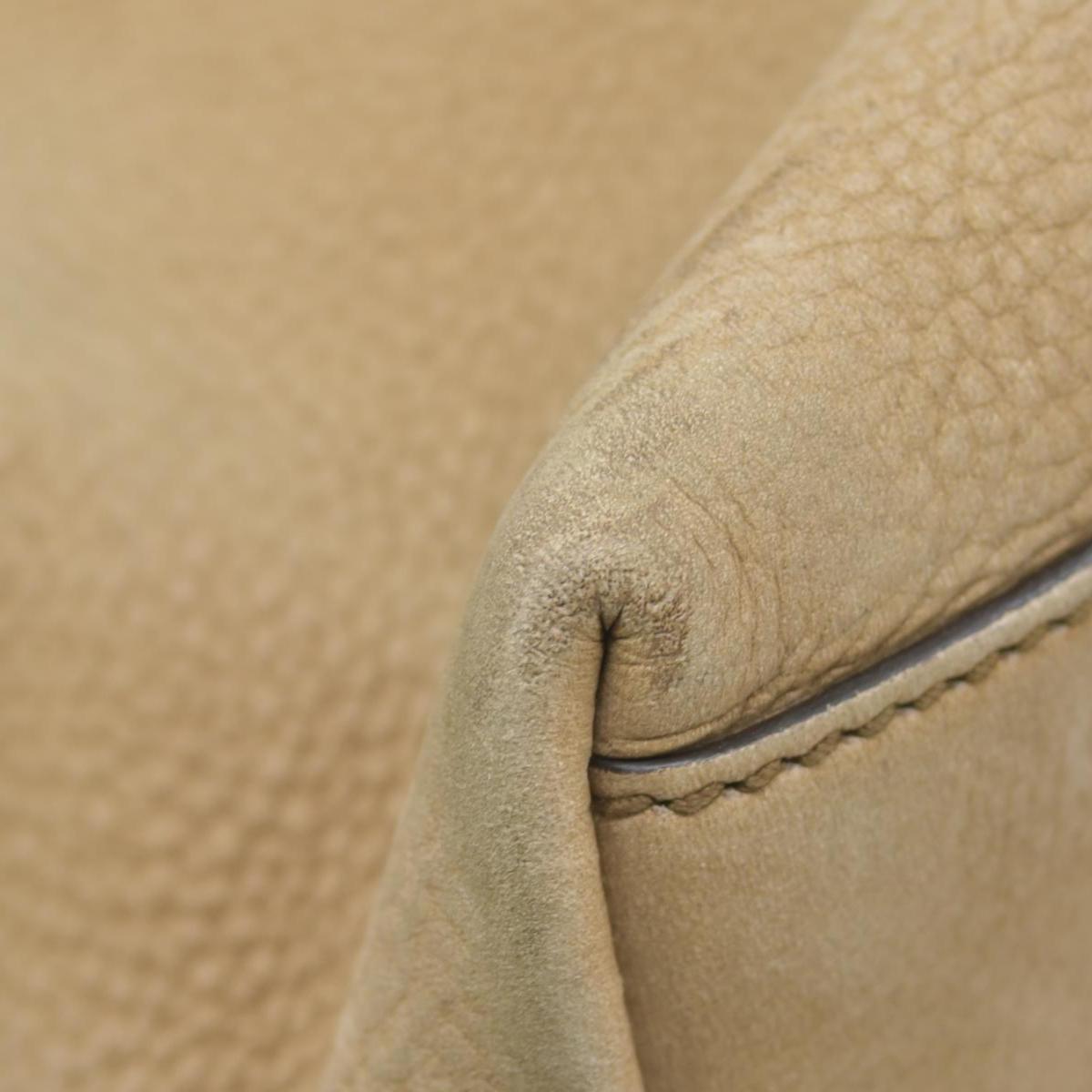 Gucci Pebbled Calfskin Large Soho Chain Shoulder Bag Nude