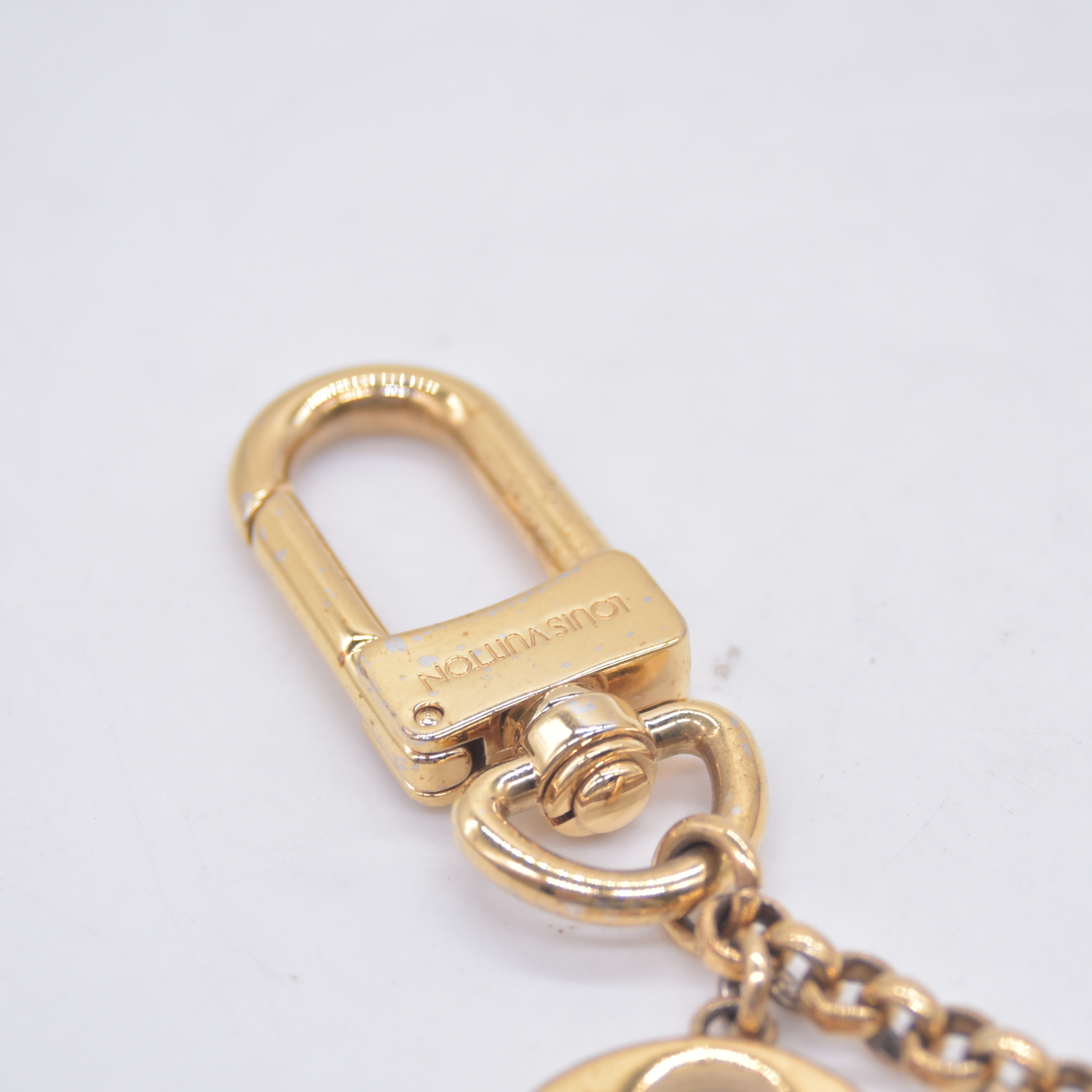 $675 2014 Louis Vuitton Fleur De Monogram Bag Charm DR0154 10020756