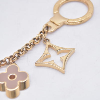 $675 2014 Louis Vuitton Fleur De Monogram Bag Charm DR0154 10020756