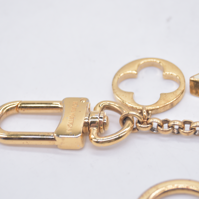 $675 2014 Louis Vuitton Fleur De Monogram Bag Charm DR0154 10020756