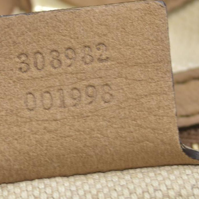 Gucci Pebbled Calfskin Large Soho Chain Shoulder Bag Nude