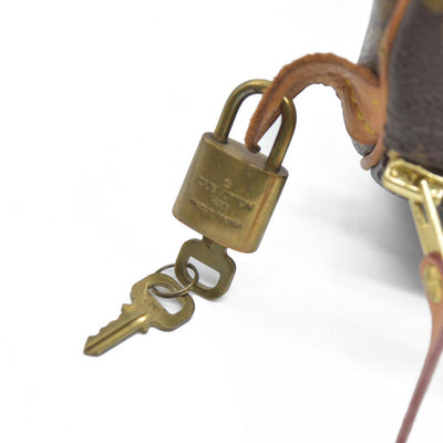 $1730 Louis Vuitton  Monogram Speedy 35 SD1007