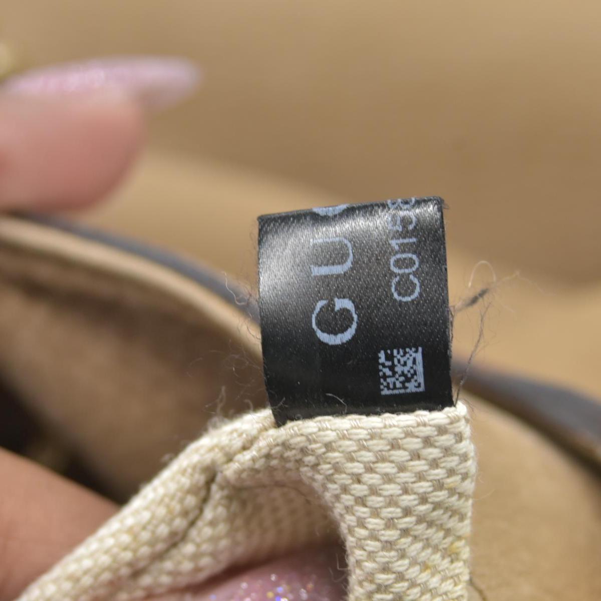 Gucci Pebbled Calfskin Large Soho Chain Shoulder Bag Nude