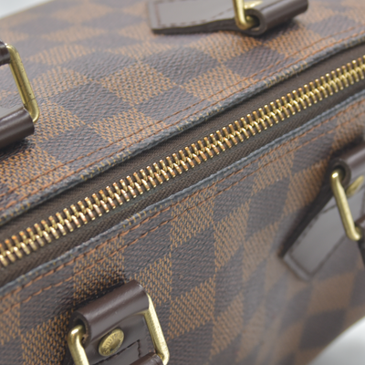 $1490 2006 Louis Vuitton Damier Ebene Speedy 25 SD0066