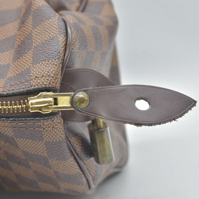 $1490 2006 Louis Vuitton Damier Ebene Speedy 25 SD0066