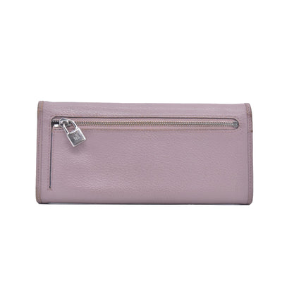 Loewe  Leather Continental Wallet Beige CONSIGNMENT