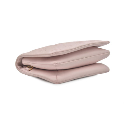 $2840 Louis Vuitton Monogram Embossed Pochette Coussin