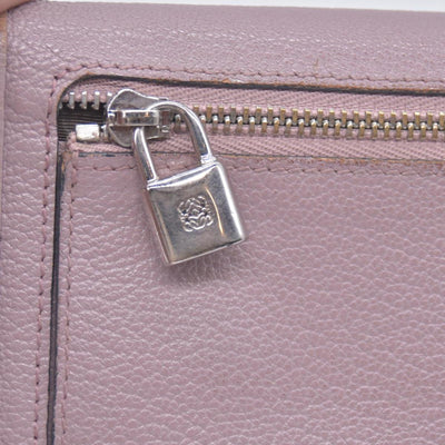 Loewe  Leather Continental Wallet Beige CONSIGNMENT