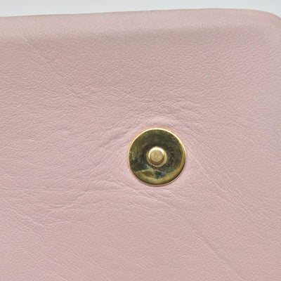 $2840 Louis Vuitton Monogram Embossed Pochette Coussin